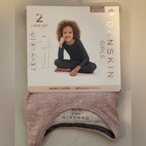 Danskin Girls' Cozy 2-Piece Set in Pink, size M